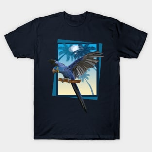 Hyacinth macaw T-Shirt